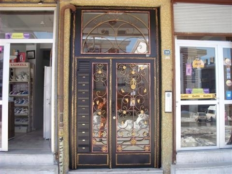 Ferforje lüx Apartman Kapısı 0018